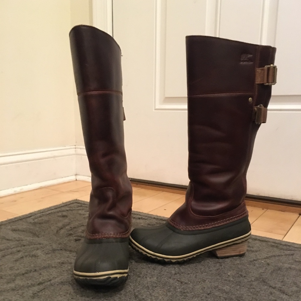 Sorel boots.